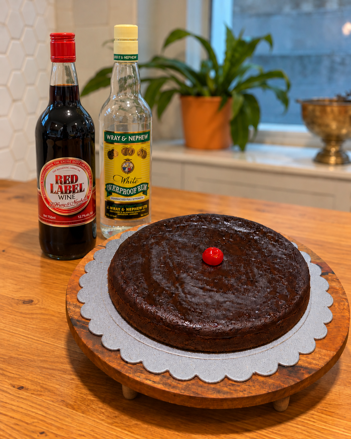 Authentic Jamaican Rum Fruit Cake