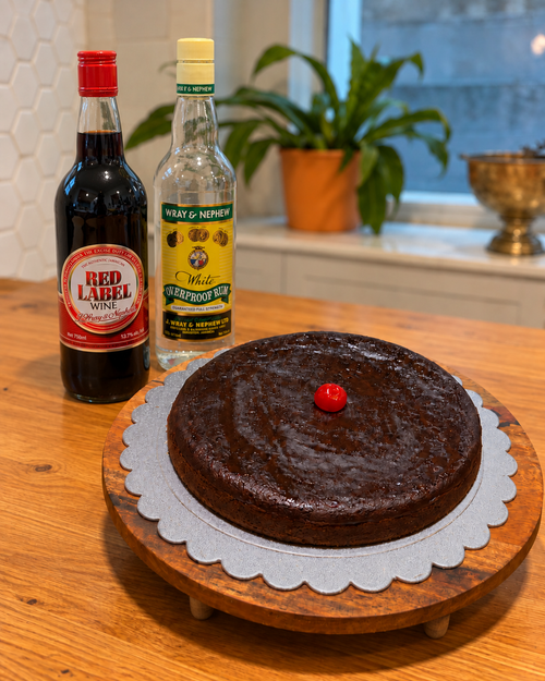 Authentic Jamaican Rum Fruit Cake